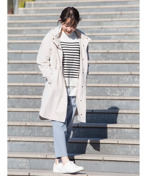 SHOO・LA・RUE(シューラルー)の「◆【S-LL】フロントホックセンタープレステーパードパンツ(その他パンツ・レディース・ブラック/ベージュ/オフホワイト/ブルー・01/02/03/04)」の20枚目の写真