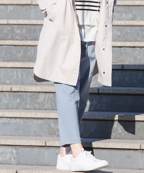 SHOO・LA・RUE(シューラルー)の「◆【S-LL】フロントホックセンタープレステーパードパンツ(その他パンツ・レディース・ブラック/ベージュ/オフホワイト/ブルー・01/02/03/04)」の17枚目の写真