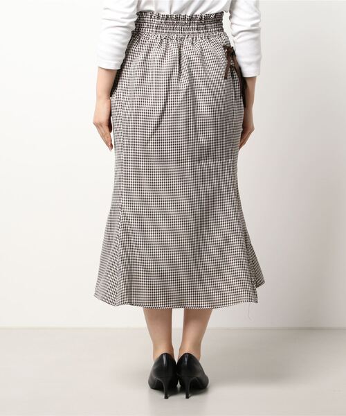 axes femme(アクシーズファム)の「ウエストゴムマーメイドSK(スカート・レディース・ブラウン/ブラック/グレー・MEDIUM)」の5枚目の写真
