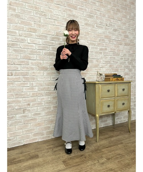 axes femme（アクシーズファム）の「ウエストゴムマーメイドSK