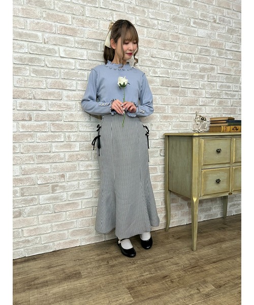 axes femme(アクシーズファム)の「ウエストゴムマーメイドSK(スカート・レディース・ブラウン/ブラック/グレー・MEDIUM)」の17枚目の写真