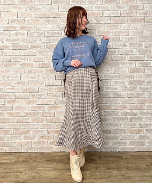 axes femme(アクシーズファム)の「ウエストゴムマーメイドSK(スカート・レディース・ブラウン/ブラック/グレー・MEDIUM)」の19枚目の写真