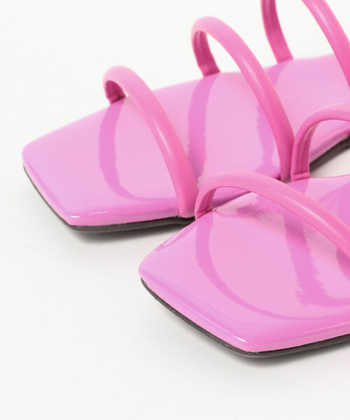 Ray BEAMS（レイビームス）の「Ray BEAMS / フープ サンダル（サンダル・レディース・ピンク/イエロー/ブルー・24.5cm/25.0cm/23.0cm/24.0cm/23.5cm）」の6枚目の写真