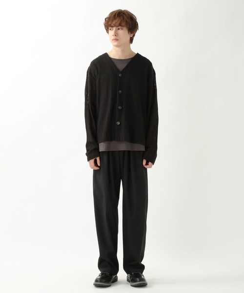 ALAND（エーランド）の「3.3Field Trip／ELASTIC WAIST スラックス　2269942（スラックス・メンズ・ブラック/グレー・FREE）」の3枚目の写真