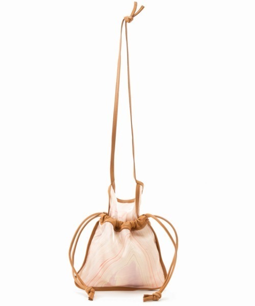 LE VERNIS（ル・ベルニ）の「LE VERNIS(ル・ベルニ)シアエプロンサコッシュ（ショルダーバッグ・レディース・ピンク/グリーン・FREE）」の7枚目の写真