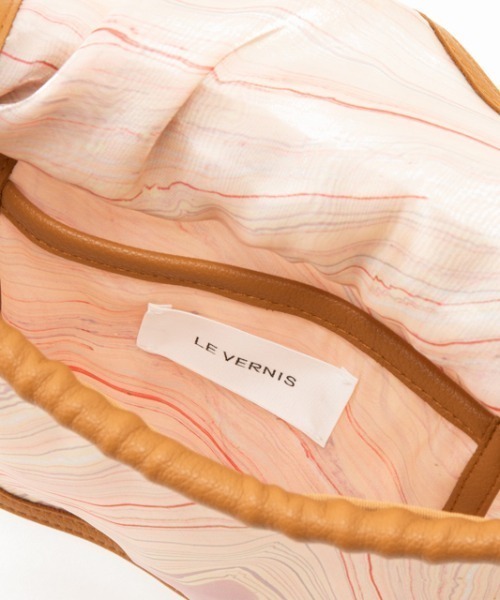 LE VERNIS（ル・ベルニ）の「LE VERNIS(ル・ベルニ)シアエプロンサコッシュ（ショルダーバッグ・レディース・ピンク/グリーン・FREE）」の10枚目の写真