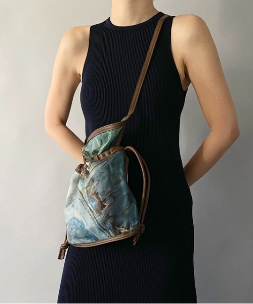 LE VERNIS（ル・ベルニ）の「LE VERNIS(ル・ベルニ)シアエプロンサコッシュ（ショルダーバッグ・レディース・ピンク/グリーン・FREE）」の16枚目の写真