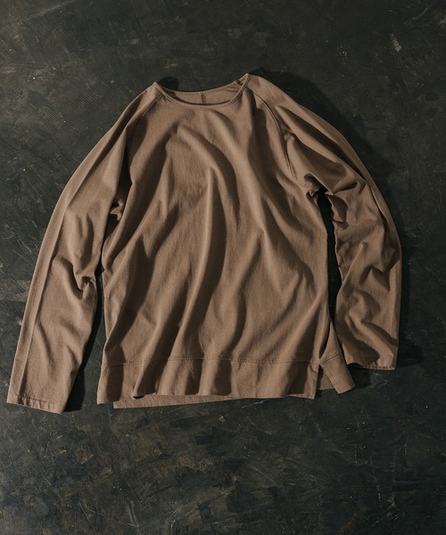 khakito(カーキト)の「オーバーシルエットフリーダムスリーブロングTシャツ(Tシャツ/カットソー・レディース・チャコール/イエロー/アイボリー・FREE)」の17枚目の写真