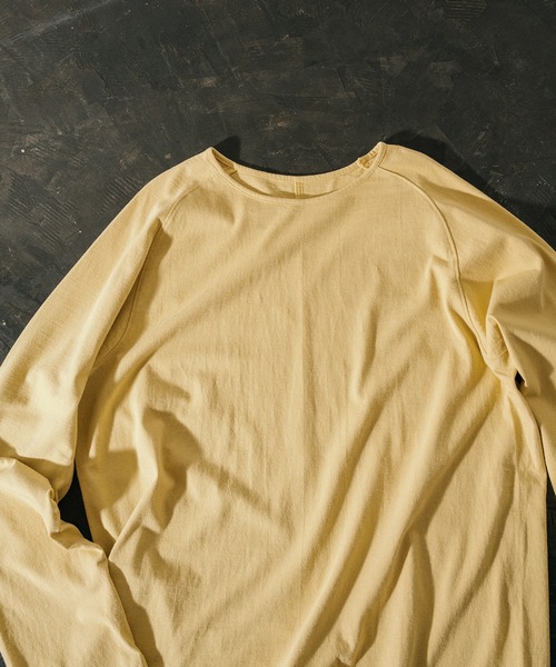 khakito(カーキト)の「オーバーシルエットフリーダムスリーブロングTシャツ(Tシャツ/カットソー・レディース・チャコール/イエロー/アイボリー・FREE)」の20枚目の写真