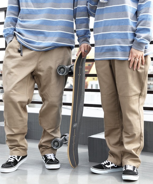 8(eight)（エイト）の「ダブルニースケーターパンツ（チノパンツ