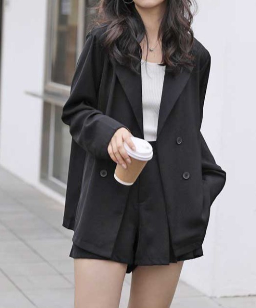 S S ジャケット プリーツショートパンツ Setup セットアップ Mangrove マングローブ のファッション通販 Zozotown