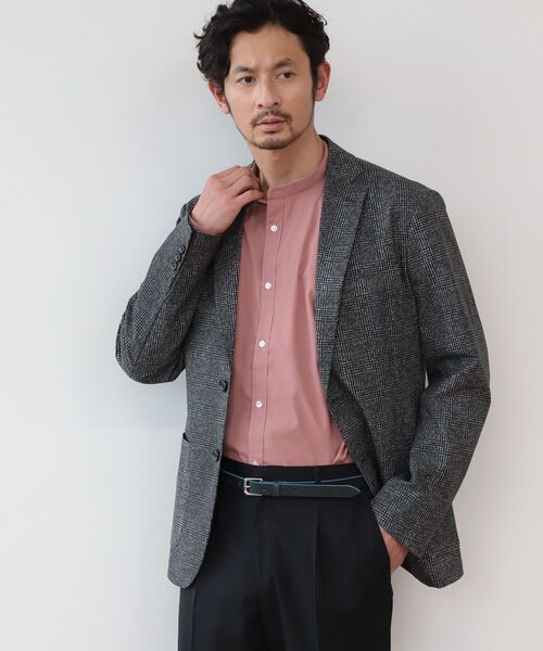 B:MING by BEAMS（ビーミングバイビームス）の「B:MING by BEAMS / リラックスフィット バンドカラー シャツ（シャツ/ブラウス・メンズ・ベージュ/レッド系その他3・SMALL/MEDIUM/LARGE/X-LARGE）」の9枚目の写真