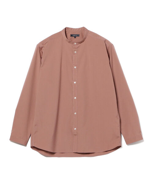 B:MING by BEAMS（ビーミングバイビームス）の「B:MING by BEAMS / リラックスフィット バンドカラー シャツ（シャツ/ブラウス・メンズ・ベージュ/レッド系その他3・SMALL/MEDIUM/LARGE/X-LARGE）」の12枚目の写真