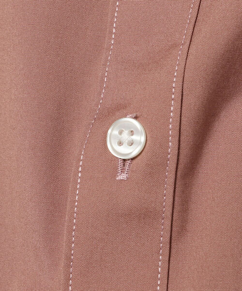 B:MING by BEAMS（ビーミングバイビームス）の「B:MING by BEAMS / リラックスフィット バンドカラー シャツ（シャツ/ブラウス・メンズ・ベージュ/レッド系その他3・SMALL/MEDIUM/LARGE/X-LARGE）」の16枚目の写真