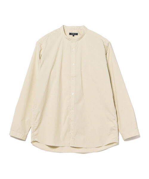B:MING by BEAMS（ビーミングバイビームス）の「B:MING by BEAMS / リラックスフィット バンドカラー シャツ（シャツ/ブラウス・メンズ・ベージュ/レッド系その他3・SMALL/MEDIUM/LARGE/X-LARGE）」の17枚目の写真