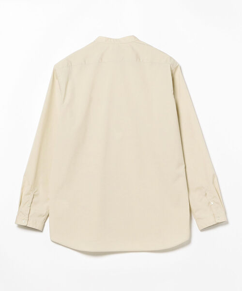 B:MING by BEAMS（ビーミングバイビームス）の「B:MING by BEAMS / リラックスフィット バンドカラー シャツ（シャツ/ブラウス・メンズ・ベージュ/レッド系その他3・SMALL/MEDIUM/LARGE/X-LARGE）」の18枚目の写真