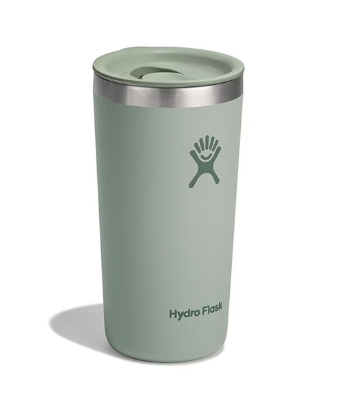 HYDRO FLASK（ハイドロフラスク）の「HydroFlask/ハイドロフラスク DRINKWARE 12oz ALL AROUND TUMBLER タンブラー 2026年春夏　再入荷（グラス/マグカップ/タンブラー・メンズ・ホワイト/ブラック/ライトブルー/ブルー/マジェンタ/サックスブルー/ライトグリーン/パープル系1/ピンク系1/ミント/ブラック×ブラック・FREE）」の4枚目の写真