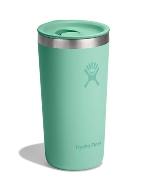 HYDRO FLASK（ハイドロフラスク）の「HydroFlask/ハイドロフラスク DRINKWARE 12oz ALL AROUND TUMBLER タンブラー 2026年春夏　再入荷（グラス/マグカップ/タンブラー・メンズ・ホワイト/ブラック/ライトブルー/ブルー/マジェンタ/サックスブルー/ライトグリーン/パープル系1/ピンク系1/ミント/ブラック×ブラック・FREE）」の5枚目の写真