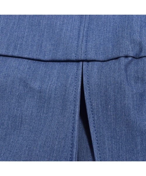 BeBe（ベベ）の「BeBe/レイヤード風ツイルステッチAラインワンピース(80~150cm)（ワンピース・キッズ・ベージュ/ブルー・140/150/90/130/120/100/80/110）」の15枚目の写真