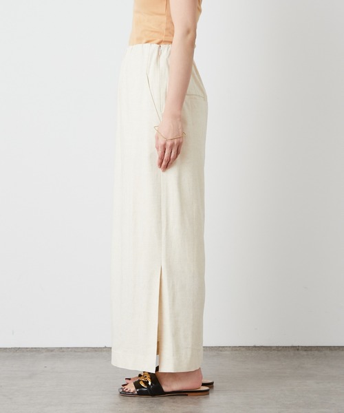 Omekashi（オメカシ）の「ストレッチリネンタイトスカート（スカート・レディース・ブラック/オフホワイト/ピンク・38/36）」の18枚目の写真