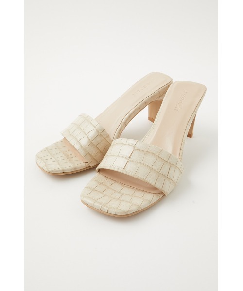 MOUSSY（マウジー）の「JACKIE サンダル（サンダル・レディース・ホワイト/ダークブラウン・MEDIUM/LARGE/SMALL）」の2枚目の写真