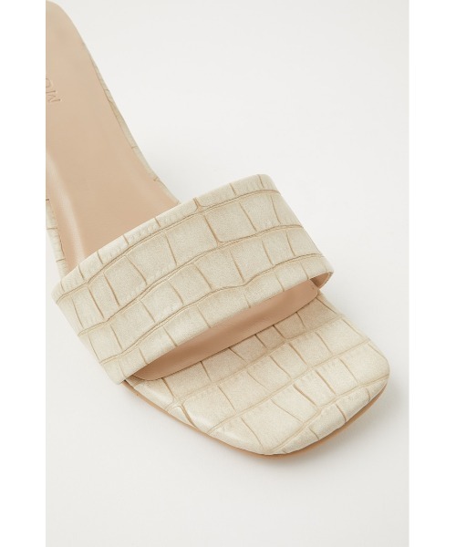 MOUSSY（マウジー）の「JACKIE サンダル（サンダル・レディース・ホワイト/ダークブラウン・MEDIUM/LARGE/SMALL）」の3枚目の写真