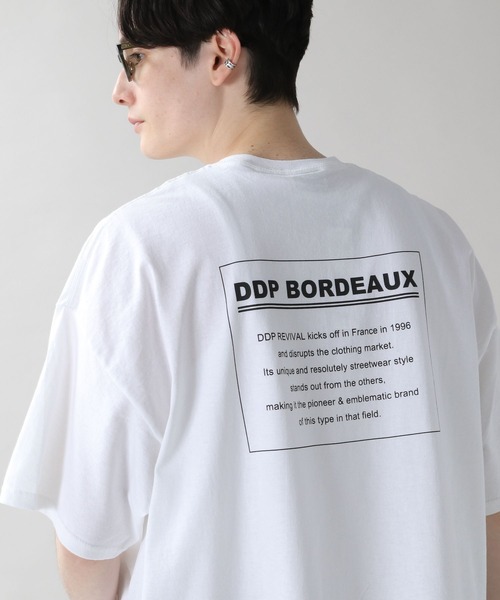 RAGEBLUE(レイジブルー)の「【ddp/ディーディーピー】グラフィックプリントTシャツ(Tシャツ/カットソー・メンズ・オフホワイト/その他1/その他4/ホワイト・LARGE/X-LARGE)」の4枚目の写真