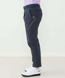 極美品！ビームスゴルフ　ストレッチナイロン ジップライン 1タックパンツ BEAMS GOLF（ビームスゴルフ）の「BEAMS GOLF ORANGE LABEL