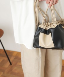 SENSE OF PLACE by URBAN RESEARCH | リバーシブル巾着バッグ(ショルダーバッグ)