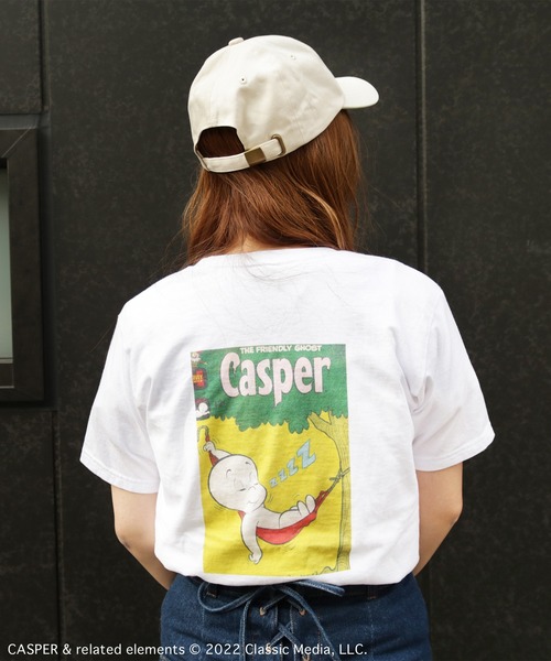 ACCOMMODE(アコモデ)の「【ZOZO限定】キャスパー Tシャツ(Tシャツ/カットソー・レディース・ホワイト/ライトグレー・FREE)」の6枚目の写真