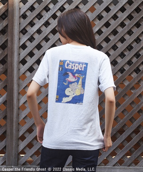 ACCOMMODE(アコモデ)の「【ZOZO限定】キャスパー Tシャツ(Tシャツ/カットソー・レディース・ホワイト/ライトグレー・FREE)」の11枚目の写真