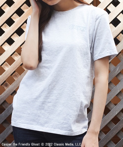 ACCOMMODE(アコモデ)の「【ZOZO限定】キャスパー Tシャツ(Tシャツ/カットソー・レディース・ホワイト/ライトグレー・FREE)」の13枚目の写真