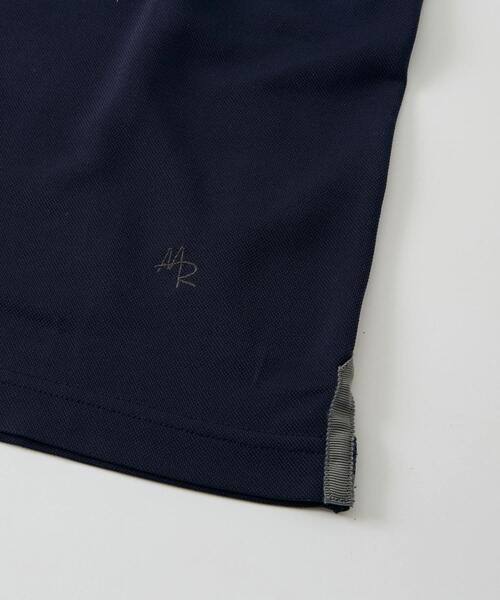 MEN'S MELROSE(メンズメルローズ)の「【WEB限定】リネンライクカノコ半袖ボタンダウンポロシャツ(ポロシャツ・メンズ・ベージュ/ラベンダー/ブルー/グリーン/ブラック/ネイビー/ライラック・2/3/4/5)」の20枚目の写真