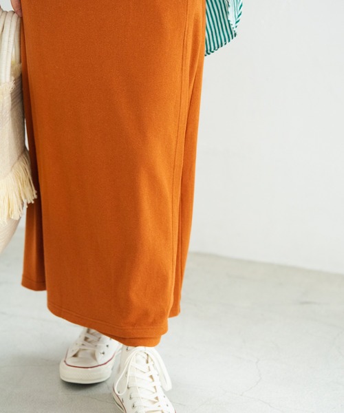 Crisp（クリスプ）の「ストレートラップスカート（スカート・レディース・ブラウン/ピンク/イエロー・FREE）」の9枚目の写真