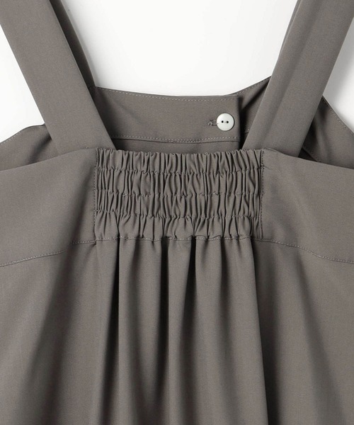 NICOLE white(ニコルホワイト)の「ジャンバースカート(ジャンパースカート・レディース・チャコールグレー/グレー/オリーブ・FREE)」の14枚目の写真