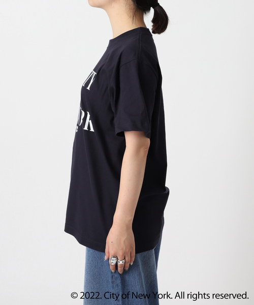 B.C STOCK(ベーセーストック)の「【GOOD ROCK SPEED/グッドロックスピード】NYC TEE(Tシャツ/カットソー・レディース・ホワイト/ネイビー/ベージュ・FREE)」の17枚目の写真