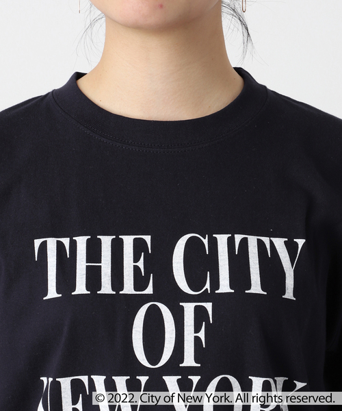 B.C STOCK(ベーセーストック)の「【GOOD ROCK SPEED/グッドロックスピード】NYC TEE(Tシャツ/カットソー・レディース・ホワイト/ネイビー/ベージュ・FREE)」の20枚目の写真