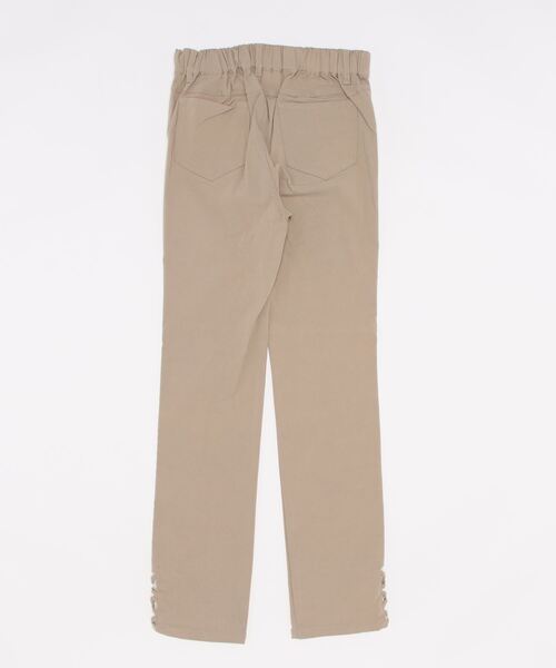 axes femme(アクシーズファム)の「裾レースストレッチスキニー(その他パンツ・レディース・ネイビー/ベージュ/ブラック・MEDIUM/LARGE)」の4枚目の写真