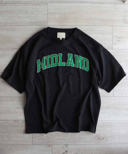 COURO（コウロ）の「カレッジロゴワッペンオーバーサイズ半袖Tシャツ（Tシャツ/カットソー・レディース・ホワイト/ブラック/ブルー/グリーン/オートミール・M/L）」の10枚目の写真