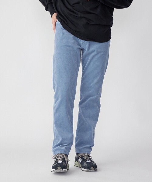 SHIPS（シップス）の「SHIPS STANDARD: ガーメントダイ コーデュロイ 5ポケット パンツ（チノパンツ・メンズ・ライトブルー/ブラック/ベージュ/ナチュラル・SMALL/MEDIUM/LARGE/X-LARGE）」の4枚目の写真