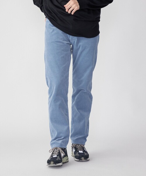 SHIPS（シップス）の「SHIPS STANDARD: ガーメントダイ コーデュロイ 5ポケット パンツ（チノパンツ・メンズ・ライトブルー/ブラック/ベージュ/ナチュラル・SMALL/MEDIUM/LARGE/X-LARGE）」の5枚目の写真