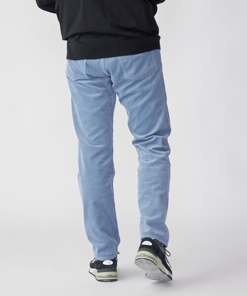 SHIPS（シップス）の「SHIPS STANDARD: ガーメントダイ コーデュロイ 5ポケット パンツ（チノパンツ・メンズ・ライトブルー/ブラック/ベージュ/ナチュラル・SMALL/MEDIUM/LARGE/X-LARGE）」の7枚目の写真