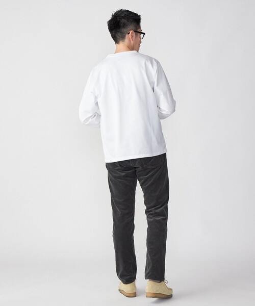 SHIPS（シップス）の「SHIPS STANDARD: ガーメントダイ コーデュロイ 5ポケット パンツ（チノパンツ・メンズ・ライトブルー/ブラック/ベージュ/ナチュラル・SMALL/MEDIUM/LARGE/X-LARGE）」の16枚目の写真