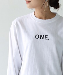 HER CLOSET | 【shemoshelly】WEB限定 5.6オンスナンバリング長袖ロゴロンT(Tシャツ/カットソー)