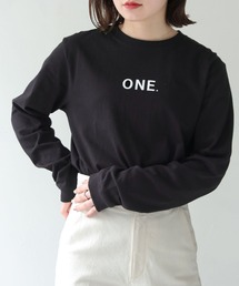  【HER CLOSET】WEB限定 ナンバリング長袖ロゴロンT 新色追加 WEB LIMITED NUMBERING LONG LOGO LONG TEE NEW COLOR