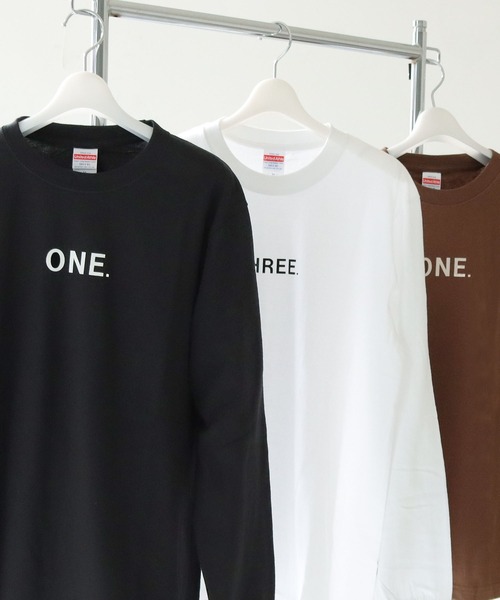 HER CLOSET(ハークローゼット)の「 【HER CLOSET】WEB限定 ナンバリング長袖ロゴロンT 新色追加 WEB LIMITED NUMBERING LONG LOGO LONG TEE NEW COLOR(Tシャツ/カットソー・レディース・ホワイト/ブラック/ネイビー/ブラウン/ホワイト系その他/ブラック系その他・S/M/L)」の15枚目の写真