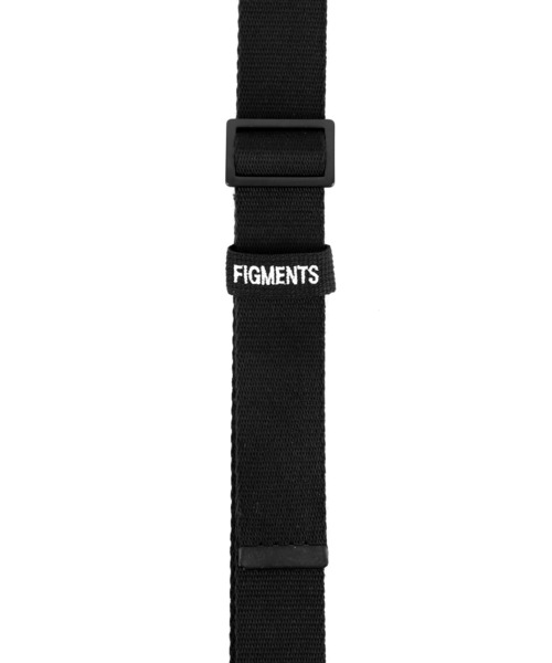 Figments(フィグメンツ)の「ロゴ刺繍ベルト(ベルト・レディース・ブラック・FREE)」の3枚目の写真