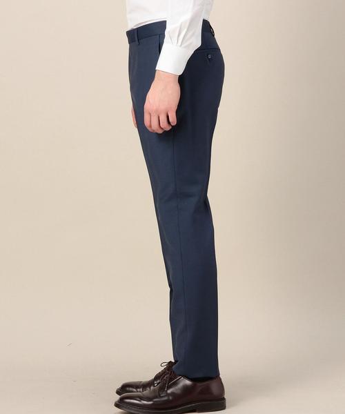 BEAUTY&YOUTH UNITED ARROWS（ビューティーアンドユースユナイテッドアローズ）の「BY Dress ソリッド ブルー ノープリーツパンツ-Tiny（lksm）◆（スーツパンツ・メンズ・ロイヤルブルー・44/46/48/50/52）」の4枚目の写真