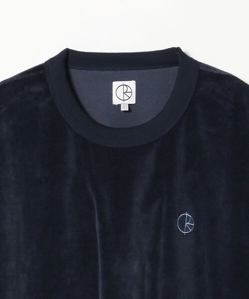 POLAR(ポラール)の「POLAR SKATE CO. / VELOUR SURF TEE(Tシャツ/カットソー・メンズ・ネイビー・LARGE/X-LARGE)」の3枚目の写真