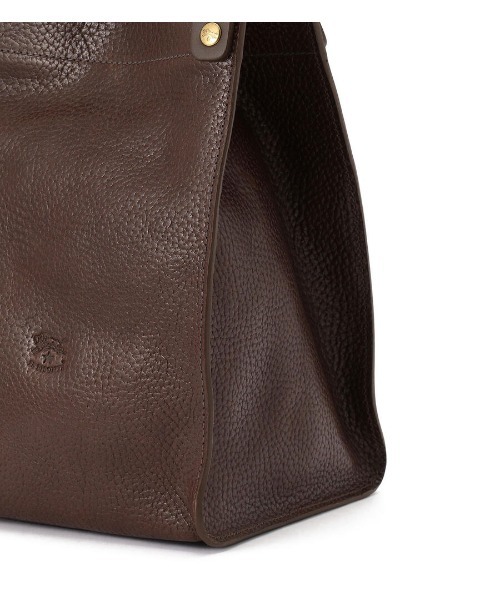 IL BISONTE(イルビゾンテ)の「IL BISONTE / ORIGINAL LEATHER / ハンドバッグ(ハンドバッグ・レディース・ブラック/ダークブラウン・FREE)」の5枚目の写真